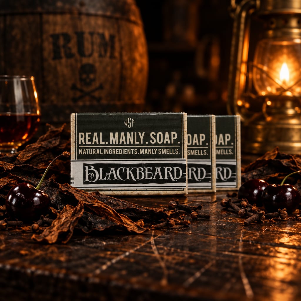 WSP Blackbeard Saponetta Corpo Tabacco 1 pezzo