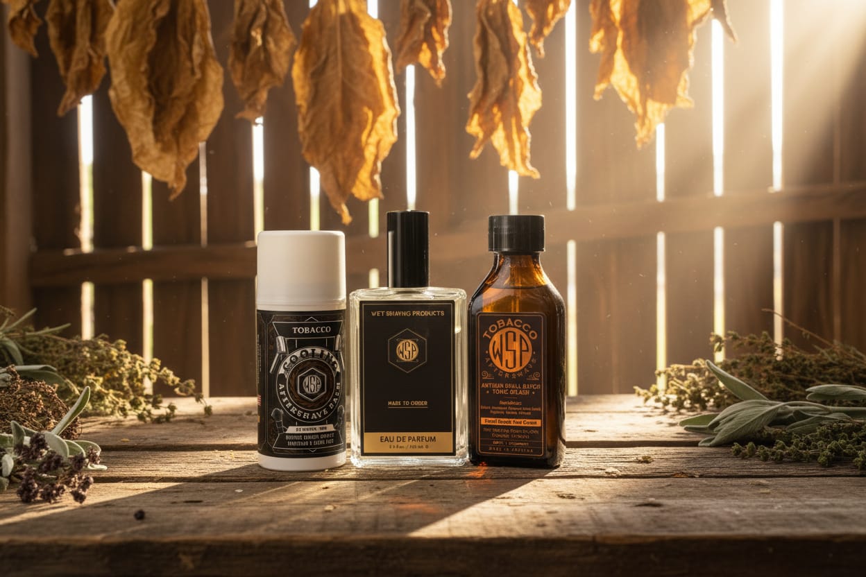 Wet Shaving Products Tobacco balsamo dopobarba rinfrescante 100 ml