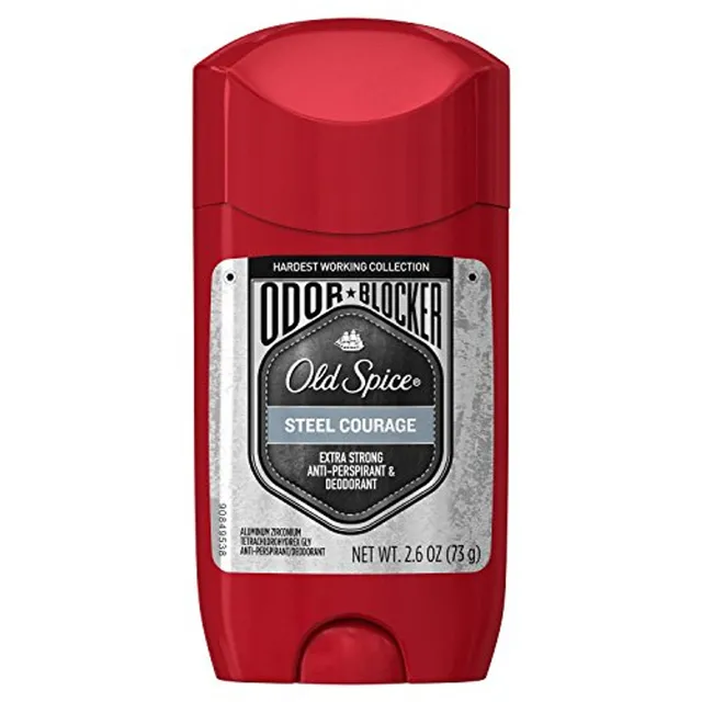 Old Spice Steel Courage Deodorante Stick Uomo 73 g Odor Blocker
