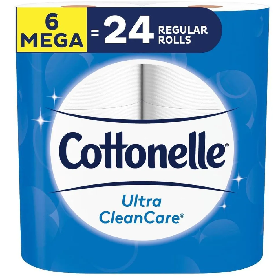 Cottonelle Ultra Clean Care Carta Igienica 6 Maxi Rotoli Forte