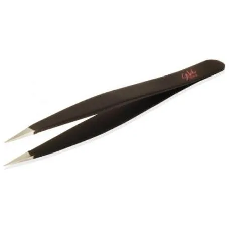 Seki Edge SS-501 Pinzetta Punta Fine Nera Acciaio