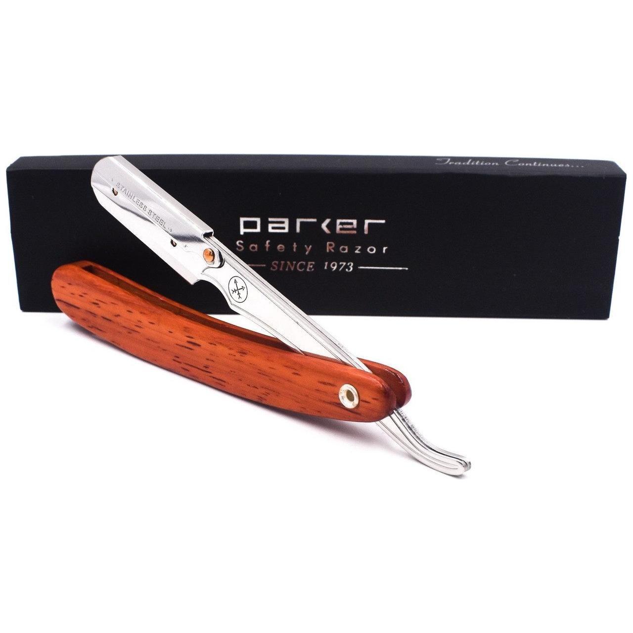 Parker SRRW rasoio shavette palissandro +5 lame