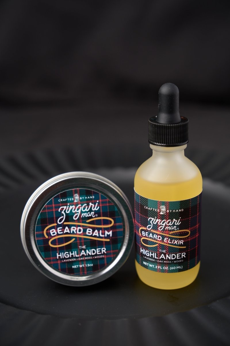 Zingari Man The Highlander olio barba lavanda e patchouli