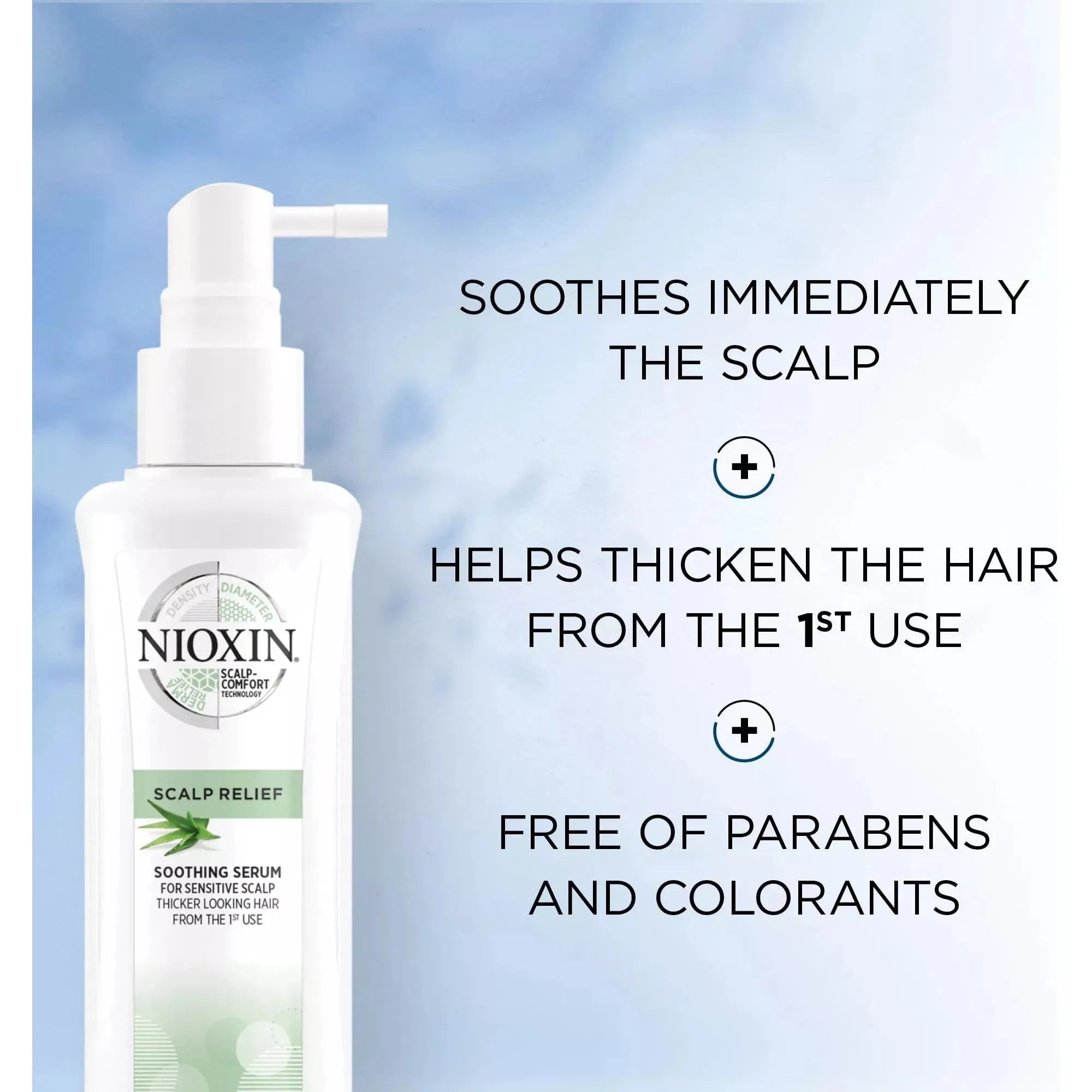 Nioxin Scalp Relief Siero Lenitivo 100ml Cute Sensibile