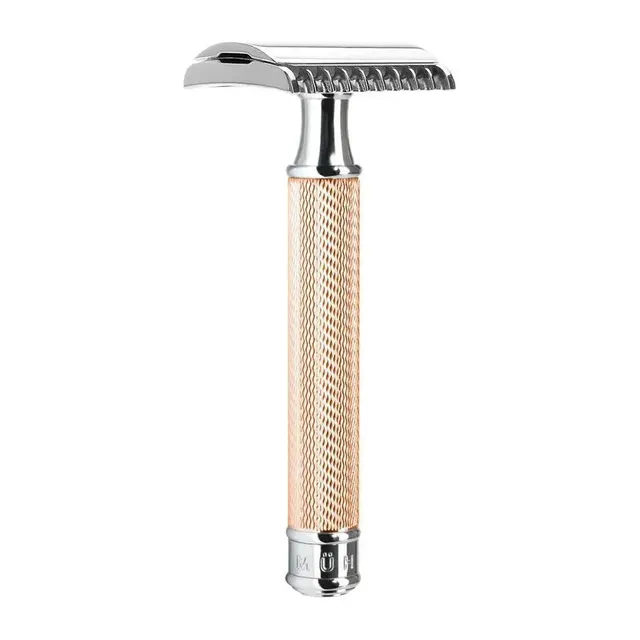 Mühle R41RG rasoio sicurezza open comb oro rosa