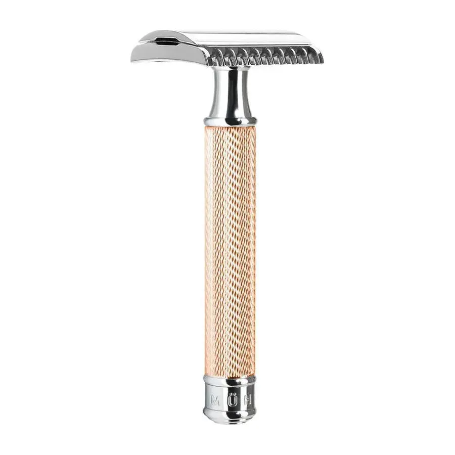 Mühle R41RG rasoio sicurezza open comb oro rosa