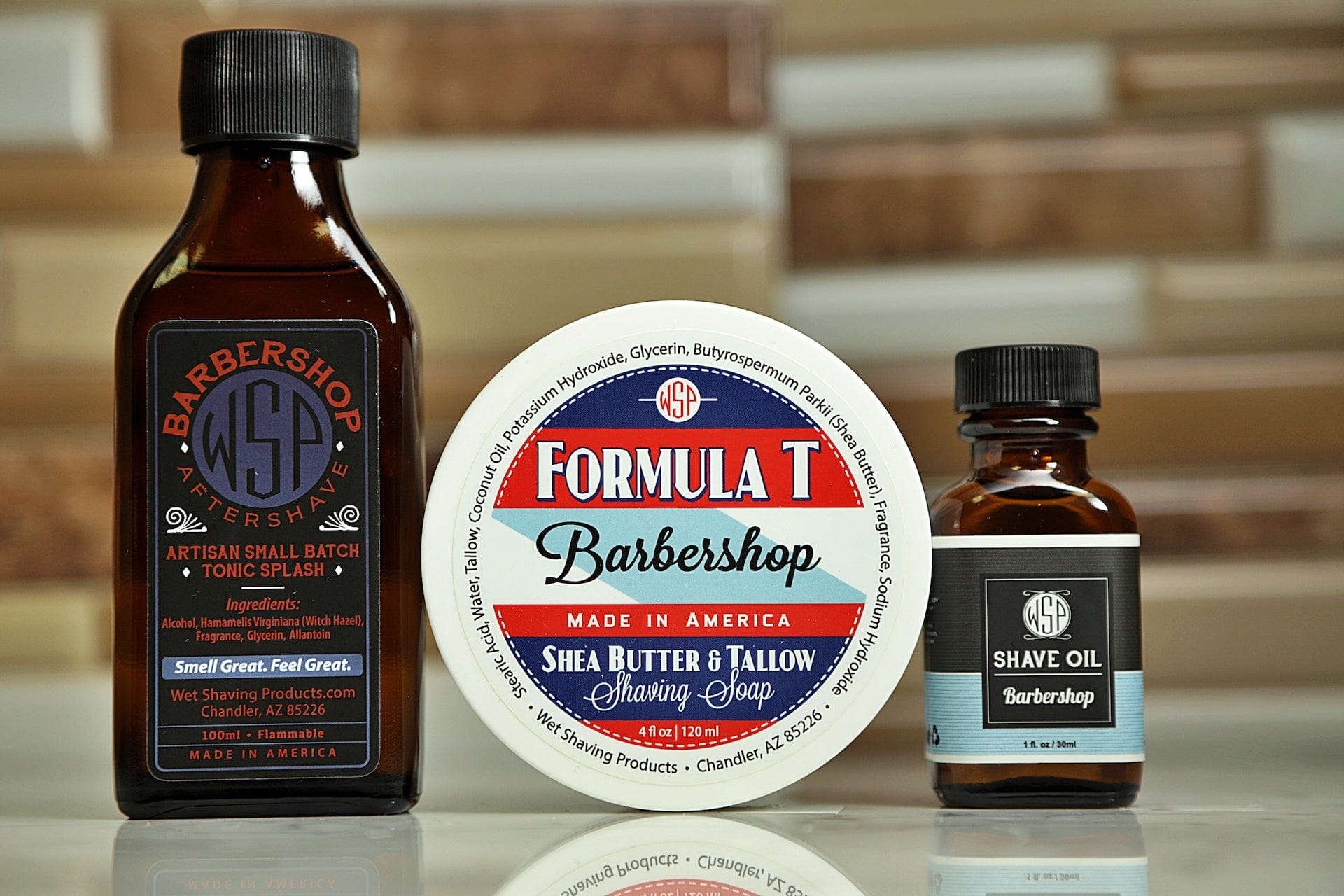 Wet Shaving Products Barbershop Formula T sapone da barba sego disco