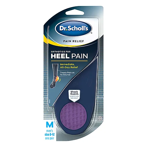 Dr Scholl’s Pain Relief plantari uomo tallone 8-12 1 paio