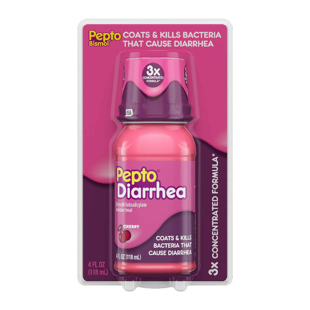 Pepto Bismol Diarrea Liquido Antidiarroico 118 ml Doppia Azione