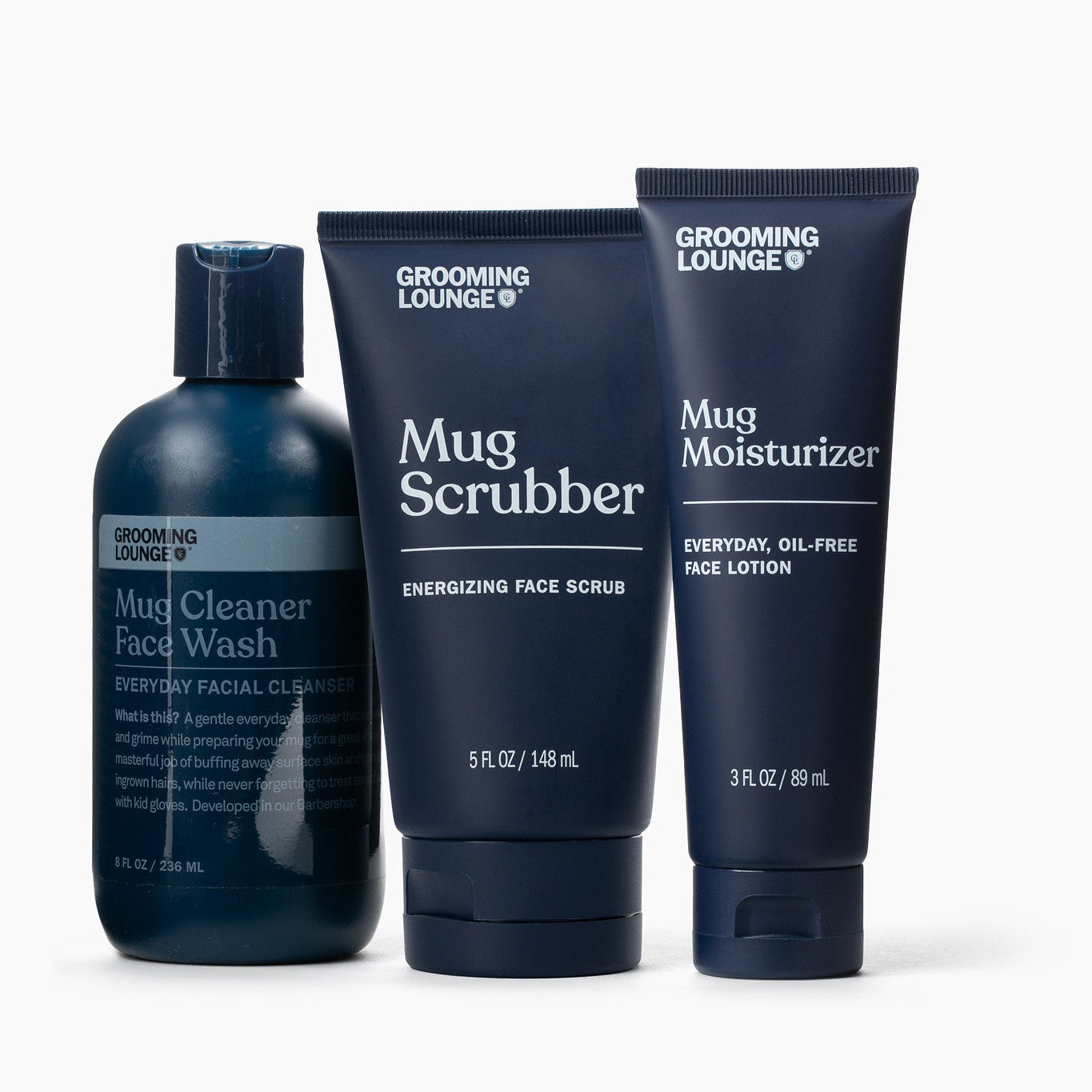 Grooming Lounge Mug Trio kit viso uomo 3 pezzi menta