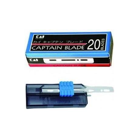 KAI Captain Blade B-CAP20 lamette da barba 20 pezzi super affilate