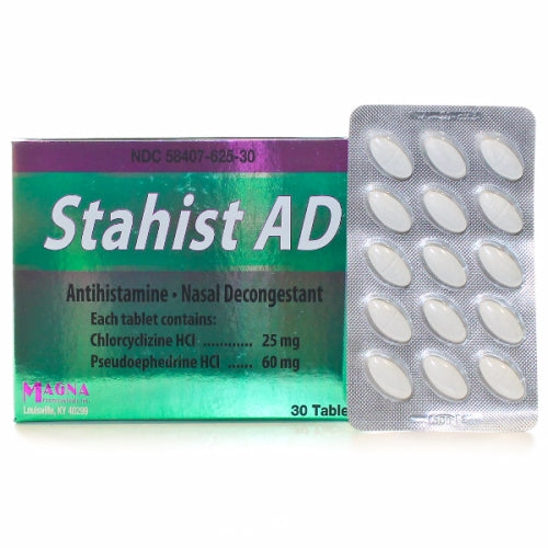 Pasteur Magna Stahist AD antiallergico 30 compresse decongestionante