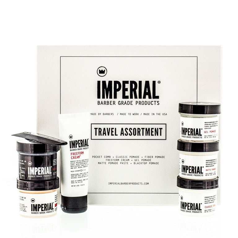 Imperial Travel Assortment kit pomate capelli 6x57g + pettine
