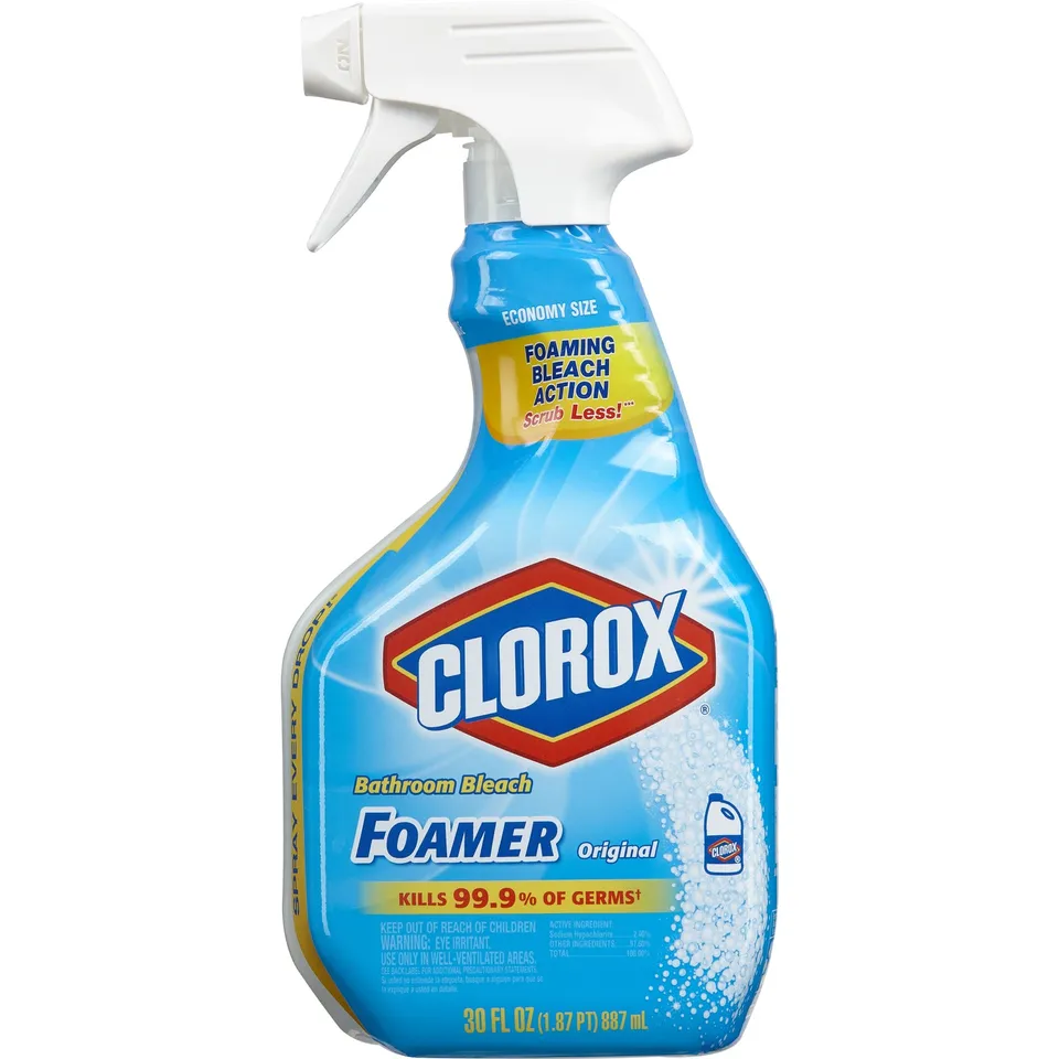 Clorox Bagno Schiuma Candeggina 887 ml Ocean Mist
