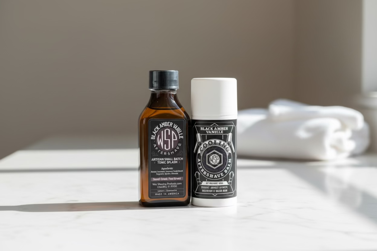 Wet Shaving Products Post-Shave kit dopobarba Barbershop splash+balsamo