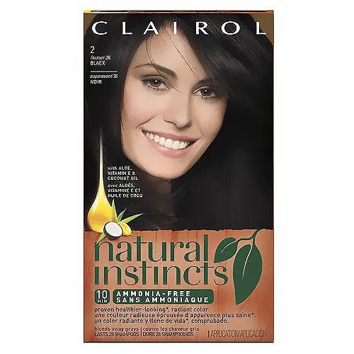 Clairol Natural Instincts Tinta Capelli 2 Nero Notte Ammoniaca 0%
