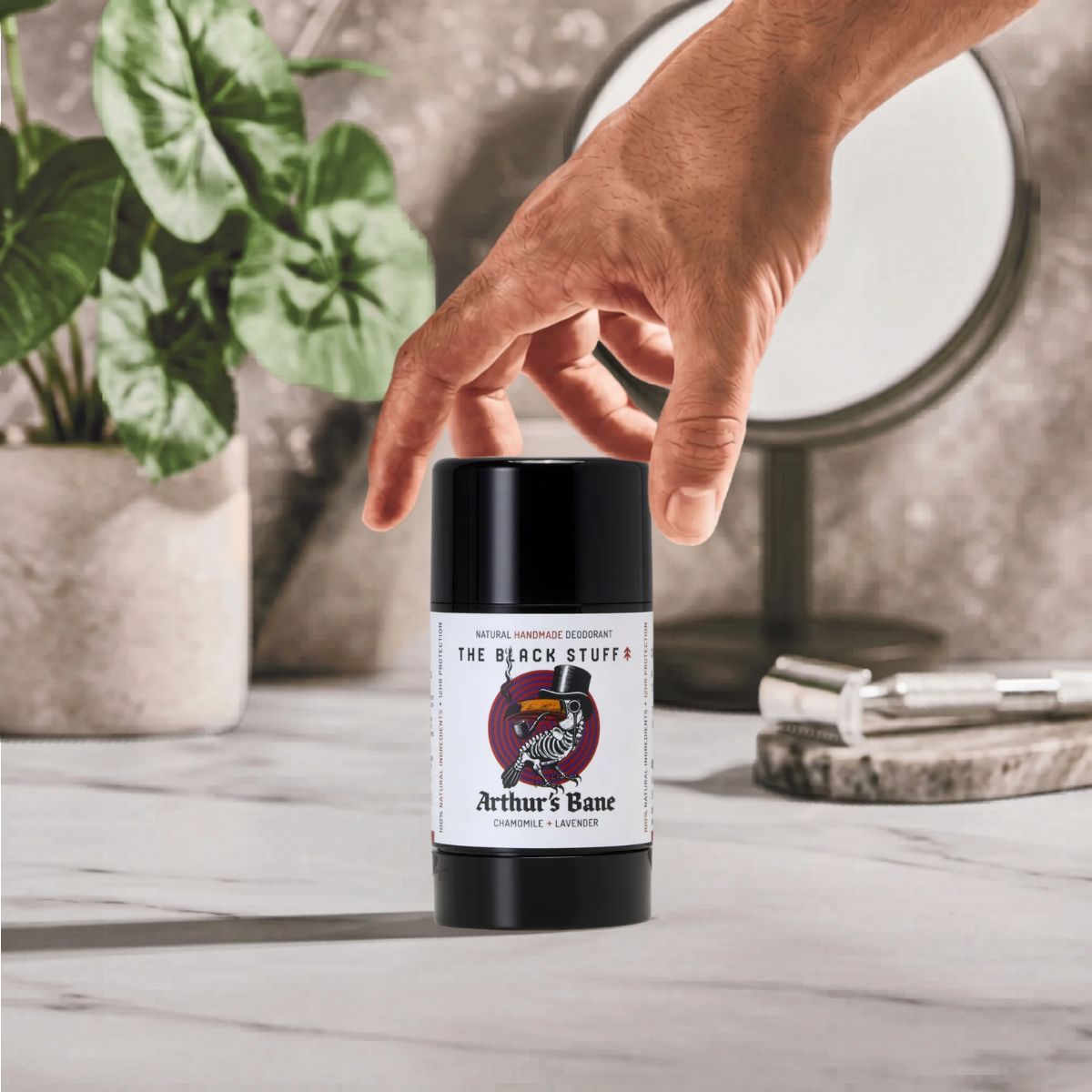 The Black Stuff Arthur's Bane deodorante naturale lavanda edizione limitata