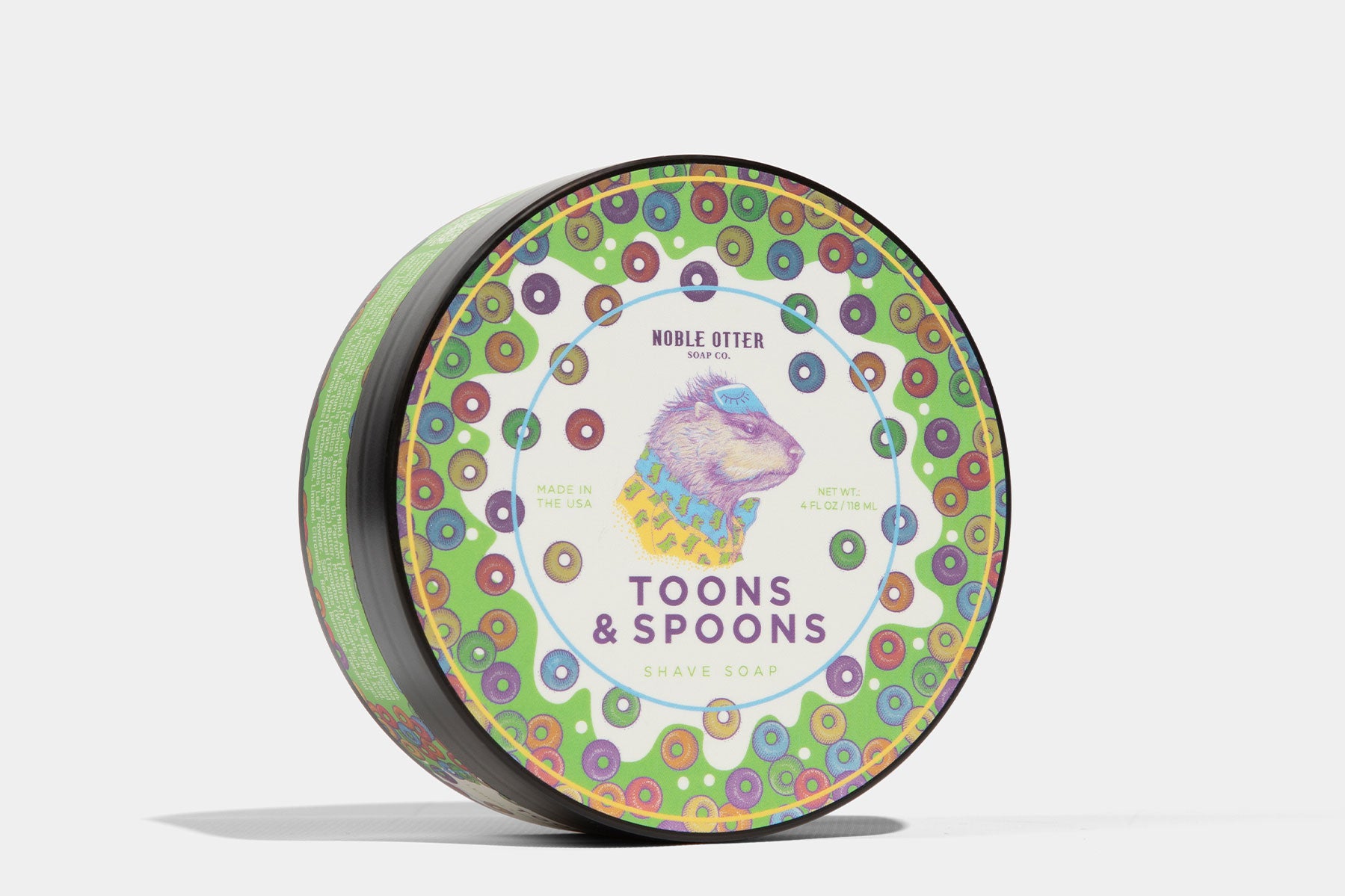 Noble Otter Toons & Spoons sapone da barba fruttato 113 g