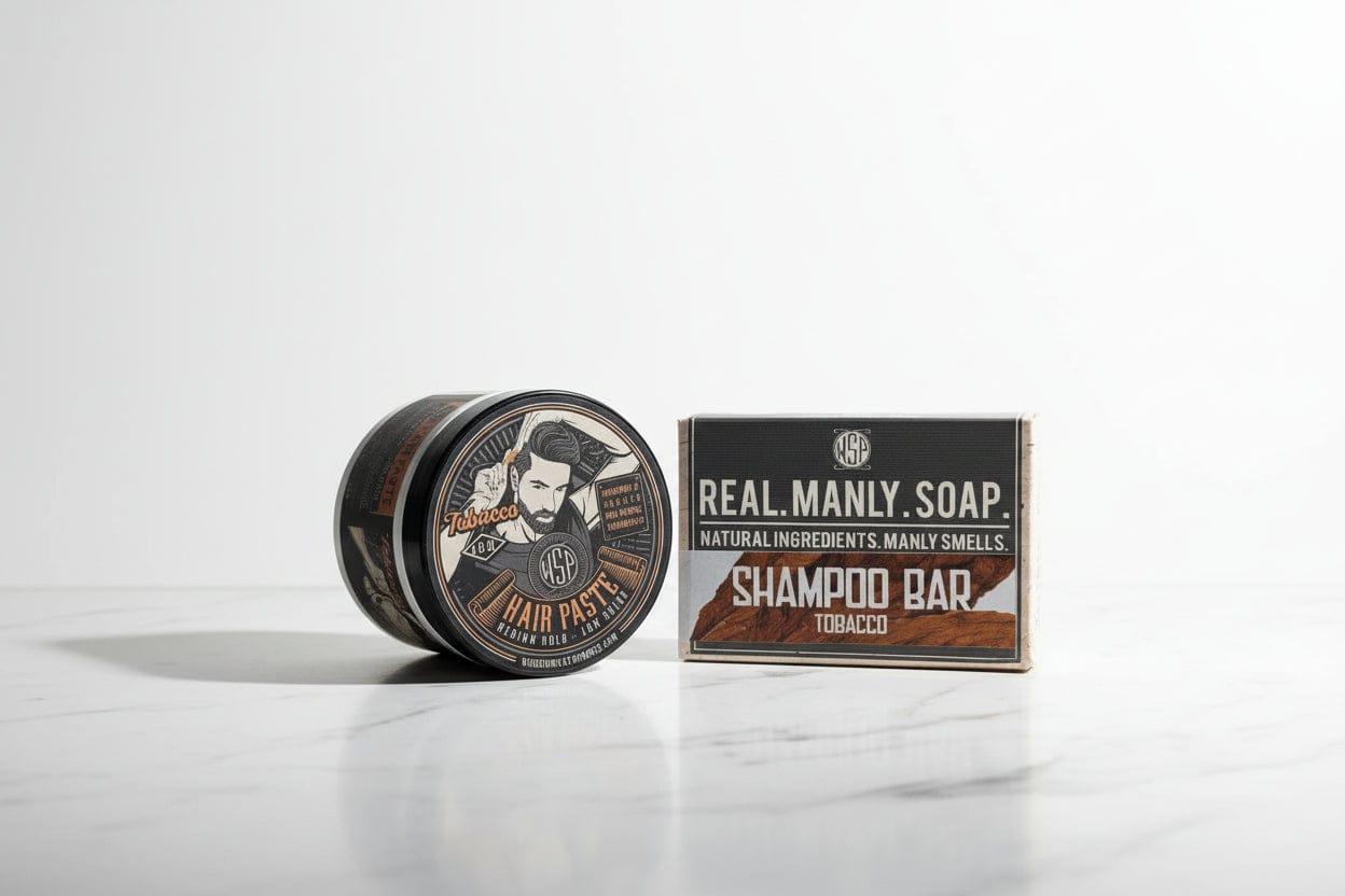 Wet Shaving Products Tobacco pasta capelli barattolo tenuta media