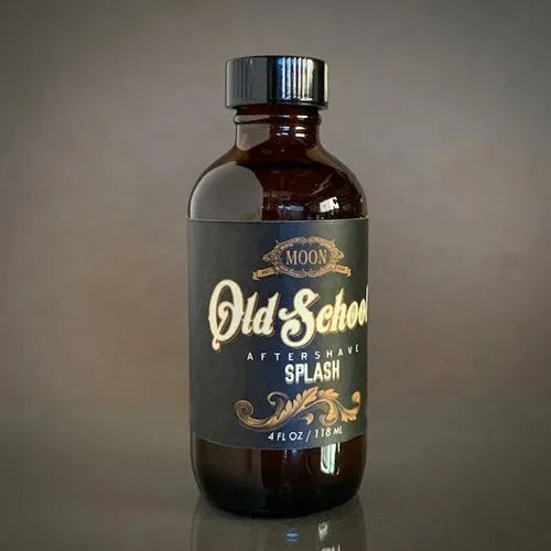 Moon Soaps Old School dopobarba splash uomo 118 ml tabacco
