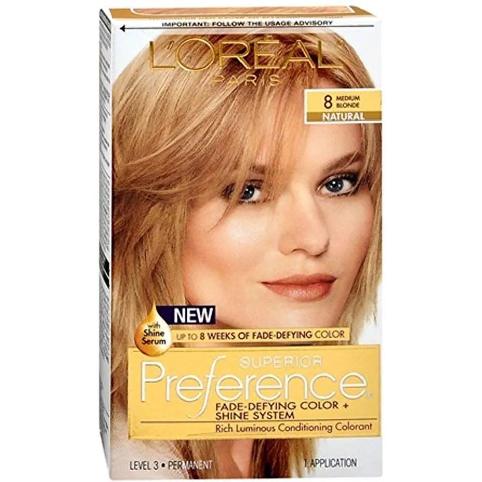 L'Oréal Superior Preference 8 Tinta Capelli Biondo Medio 1 Kit Luminoso