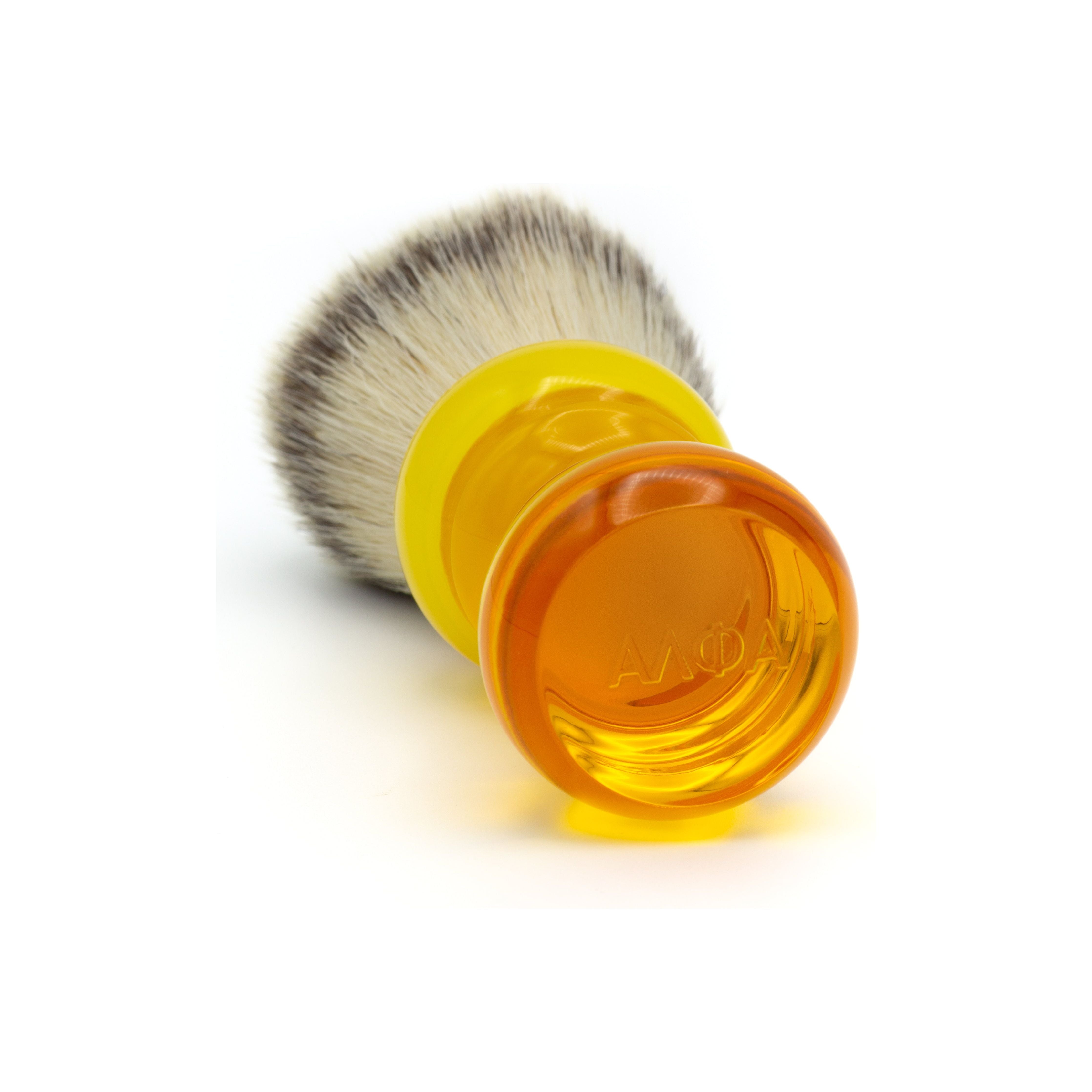 Alpha Albert Amber G4 pennello da barba sintetico 28mm