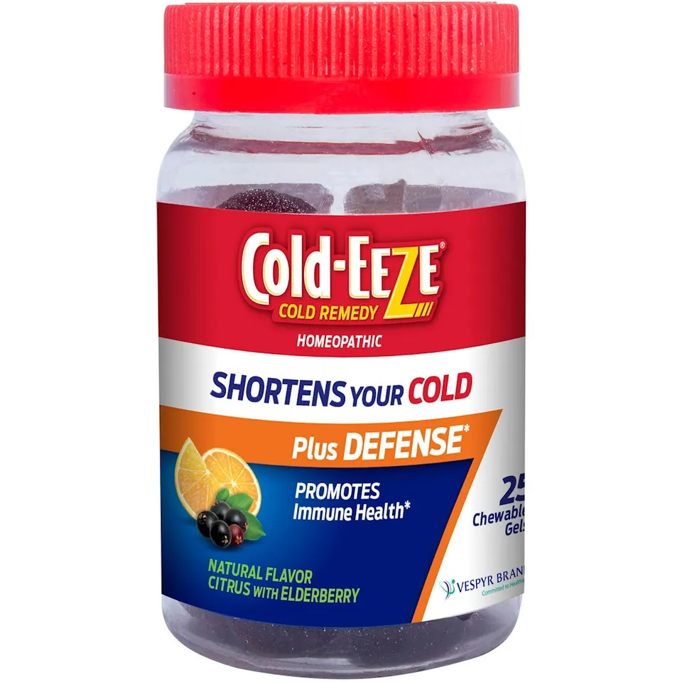 Cold-Eeze Plus Defense gel masticabili agrumi sambuco