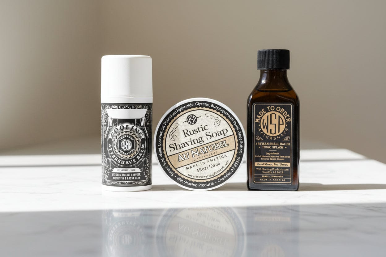 Wet Shaving Products Au Naturel sapone da barba non profumato