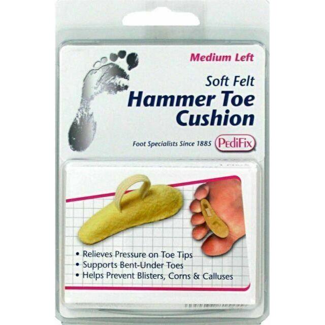 PediFix Hammer Toe cuscinetto dito sinistro M 1 pz
