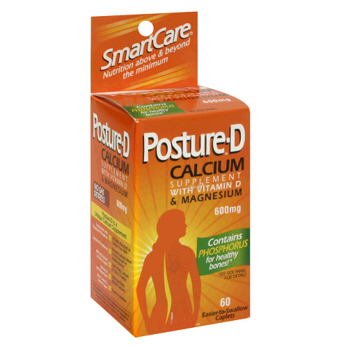 Posture D Calcio 600 mg con Vitamina D e Magnesio caplets