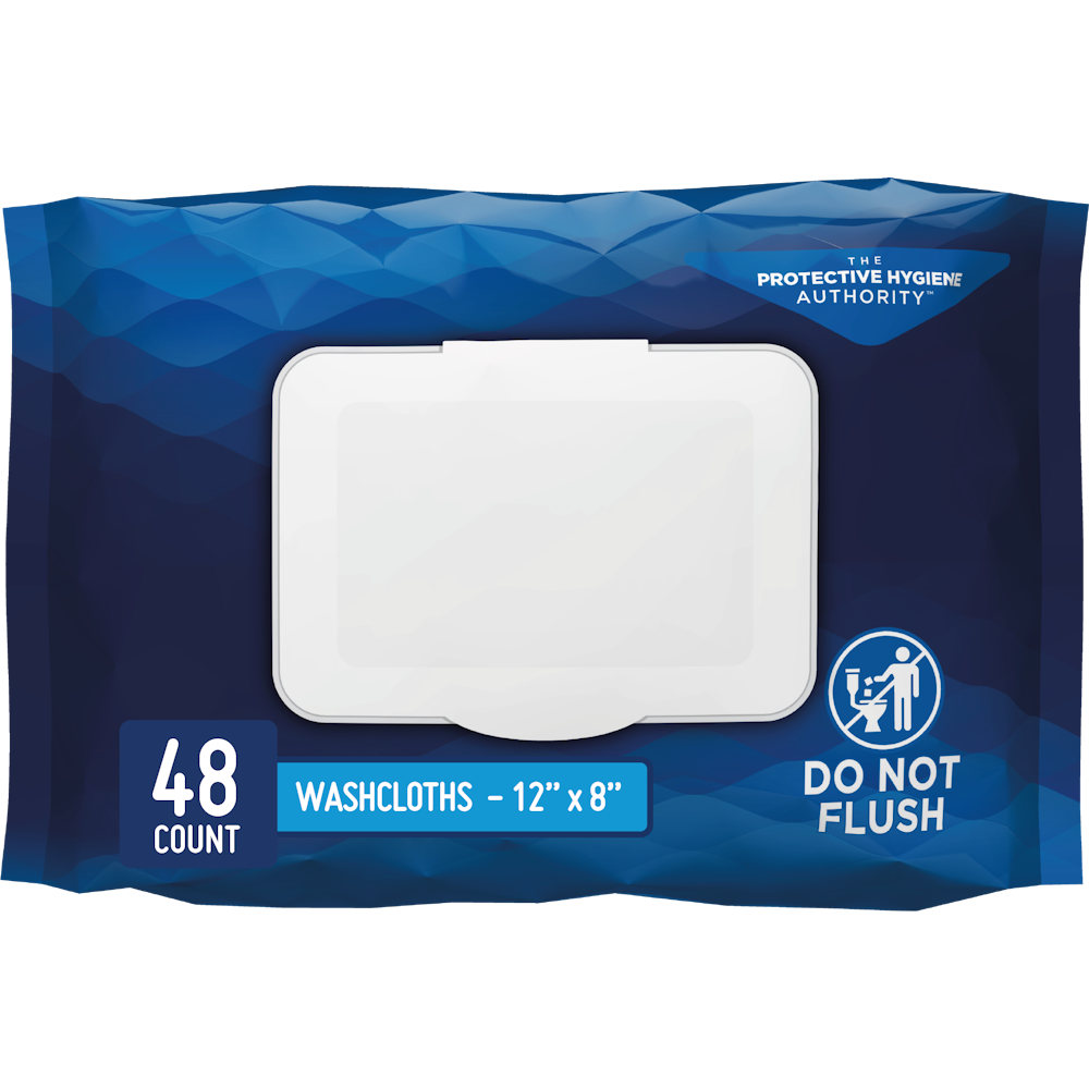 Prevail Washcloths Salviette Umidificate Adulti senza alcol