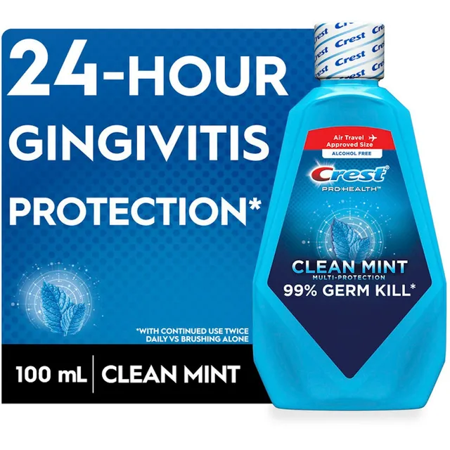 Crest Pro-Health collutorio Clean Mint 12x98 ml viaggio