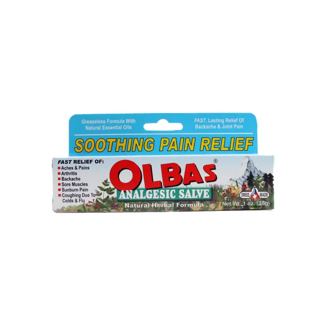 Olbas Analgesic Salve Crema Antidolorifica Erbe 28 g Muscoli