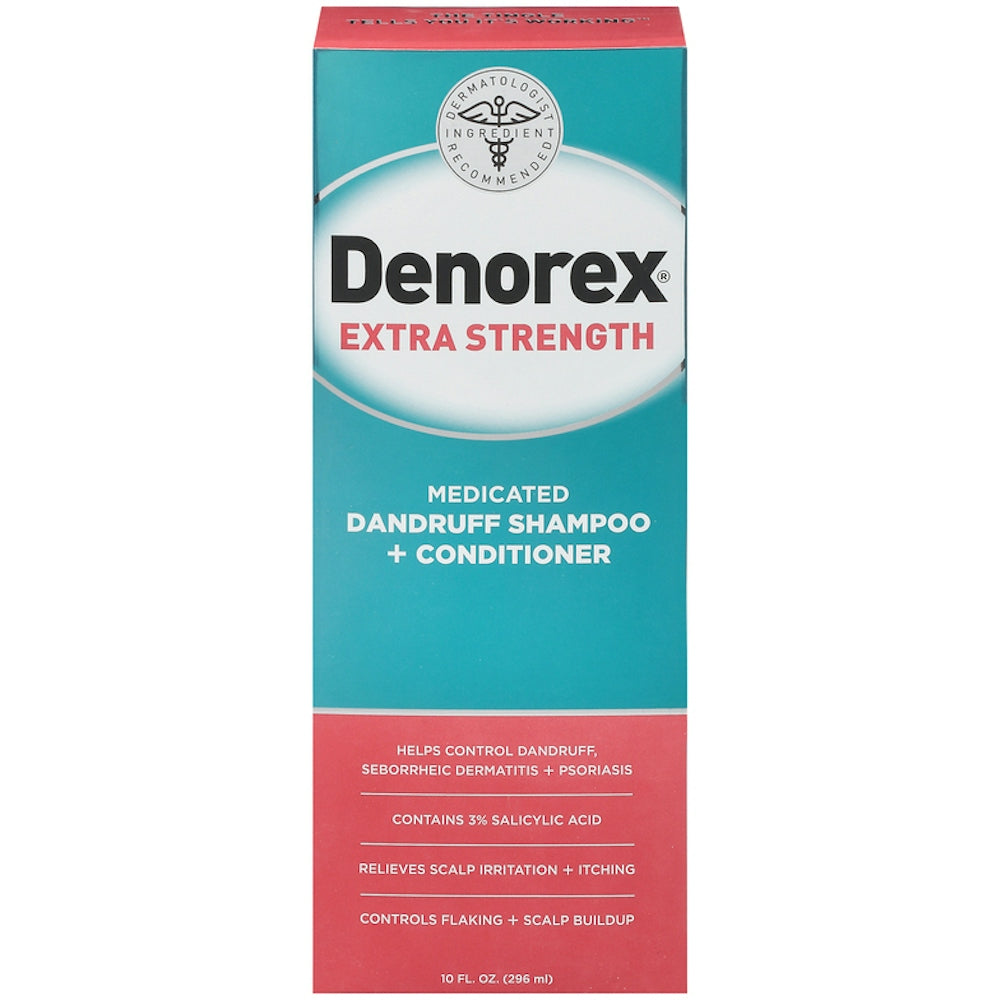 Denorex Extra Strength Shampoo Antiforfora 10 oz 3%