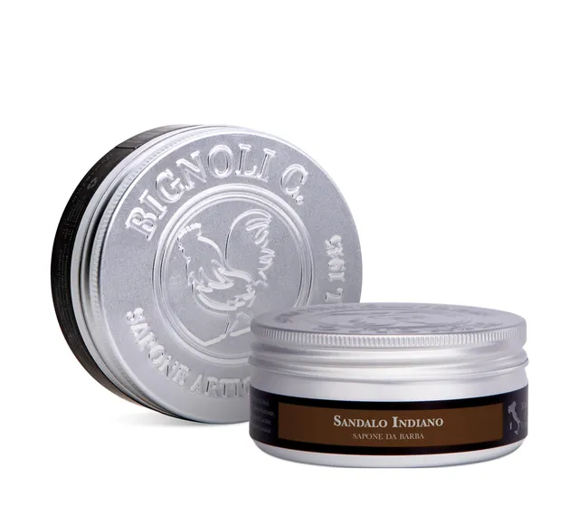 Saponificio Bignoli Sandalo Indiano sapone barba 175g ciotola