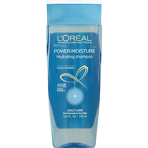 L'Oréal Paris Power Moisture Shampoo Idratante 12.6 Oz