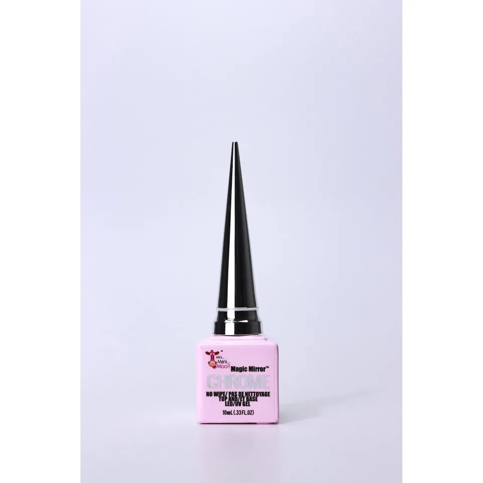 Moo Gel Chrome Top e Base Coat Unghie No Wipe