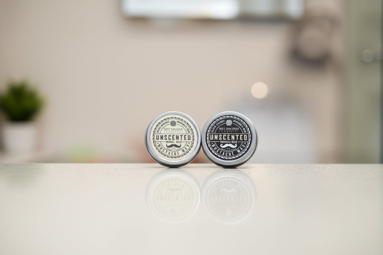 Wet Shaving Products Au Naturel cera baffi tenuta normale non profumata