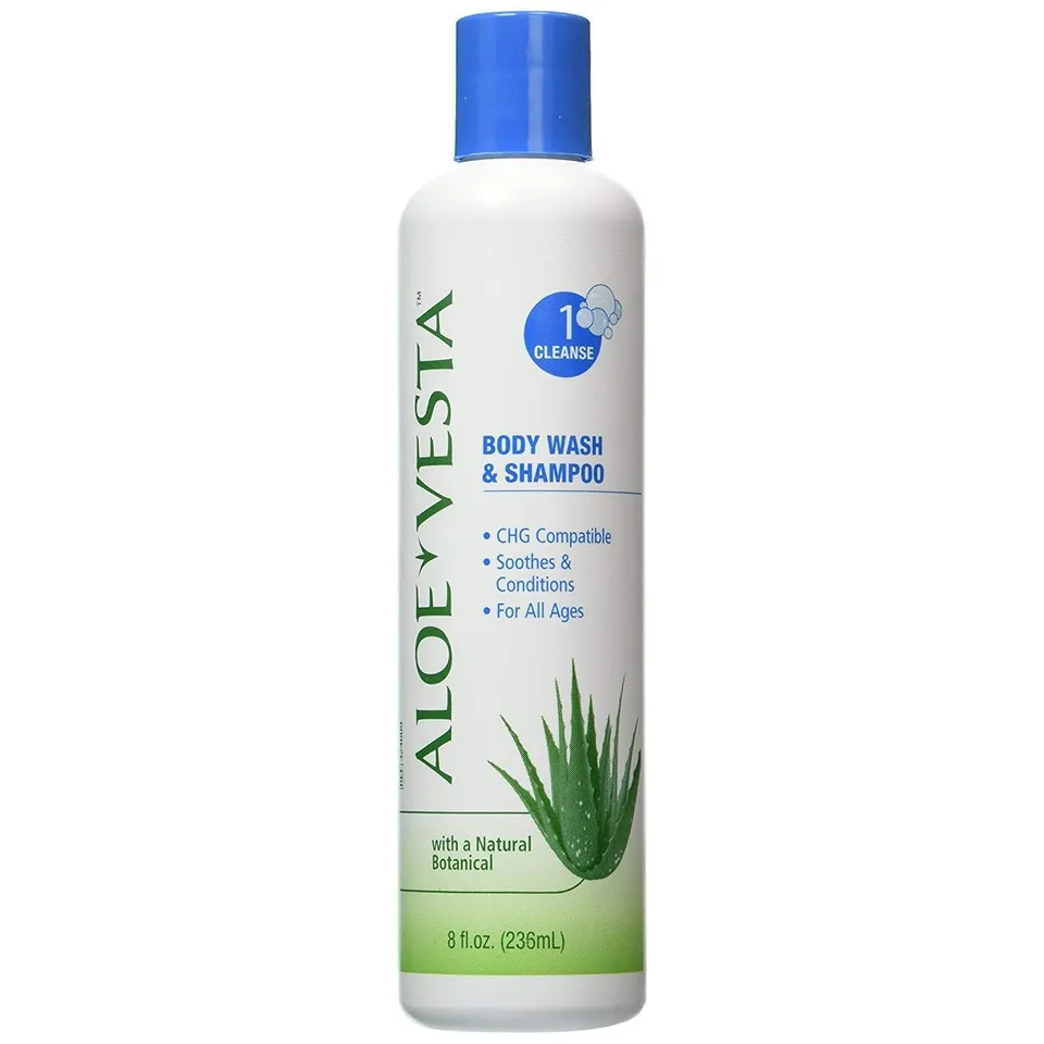 ConvaTec Aloe Vesta 2 in 1 bagnoschiuma 8 oz pelle delicata