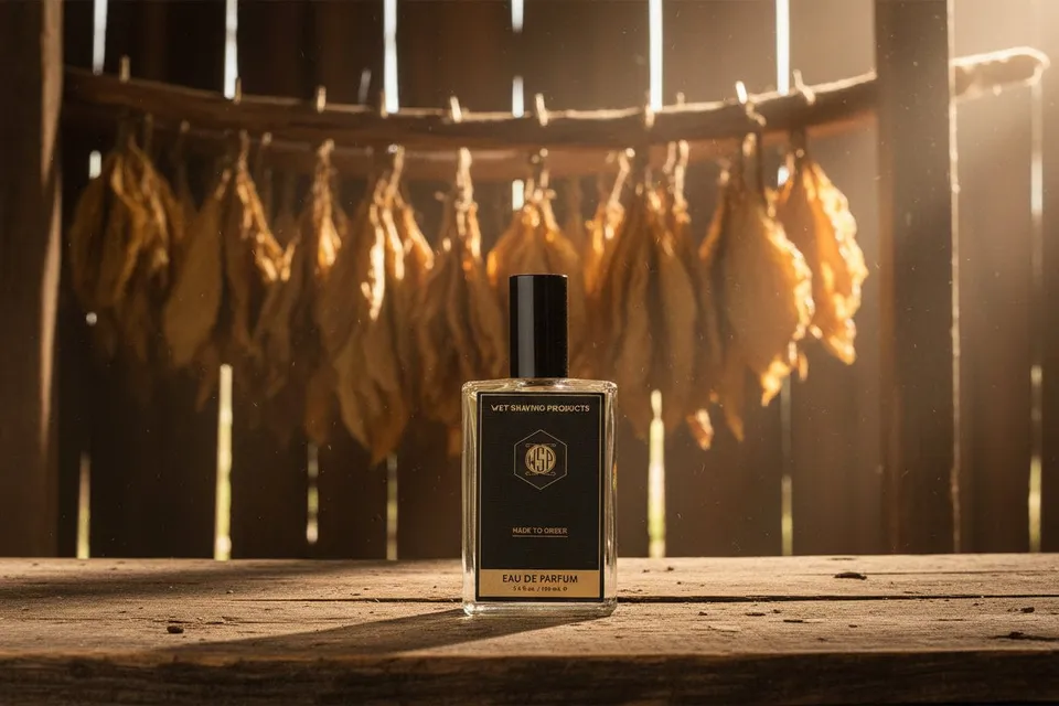 Wet Shaving Products Tobacco Eau de Parfum spray 100ml foglia di tabacco