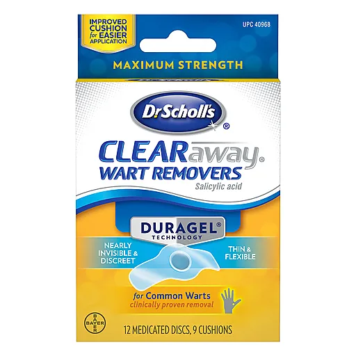 Dr Scholl's Clear Away Maximum Strength rimozione verruche