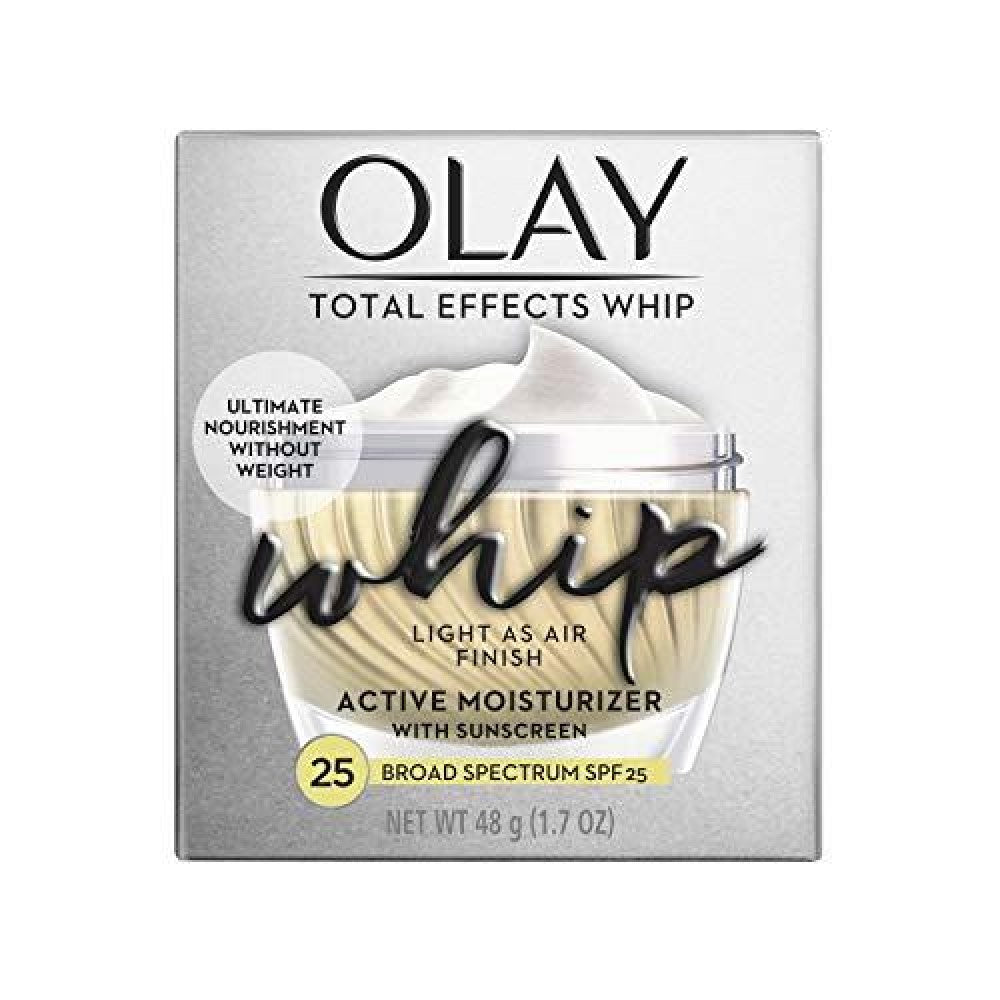 Olay Total Effects Whip Crema Viso SPF 25 48g Effetto Matte