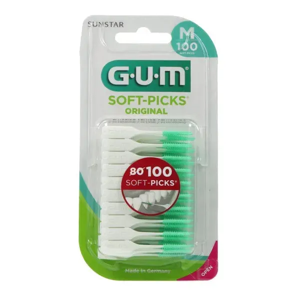GUM Soft-Picks Original scovolini interdentali M 100 pezzi