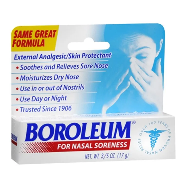 Boroleum Pomata Analgesica Labbra 4 Pezzi 0,60 Oz
