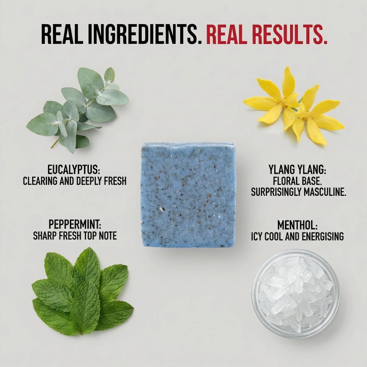 The Black Stuff Eucalyptus on Ice Sapone Esfoliante 150 g