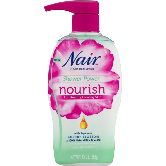 Nair Shower Power crema depilatoria gambe e corpo cherry blossom