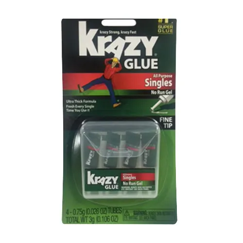 Krazy Glue colla istantanea universale tubetti monodose