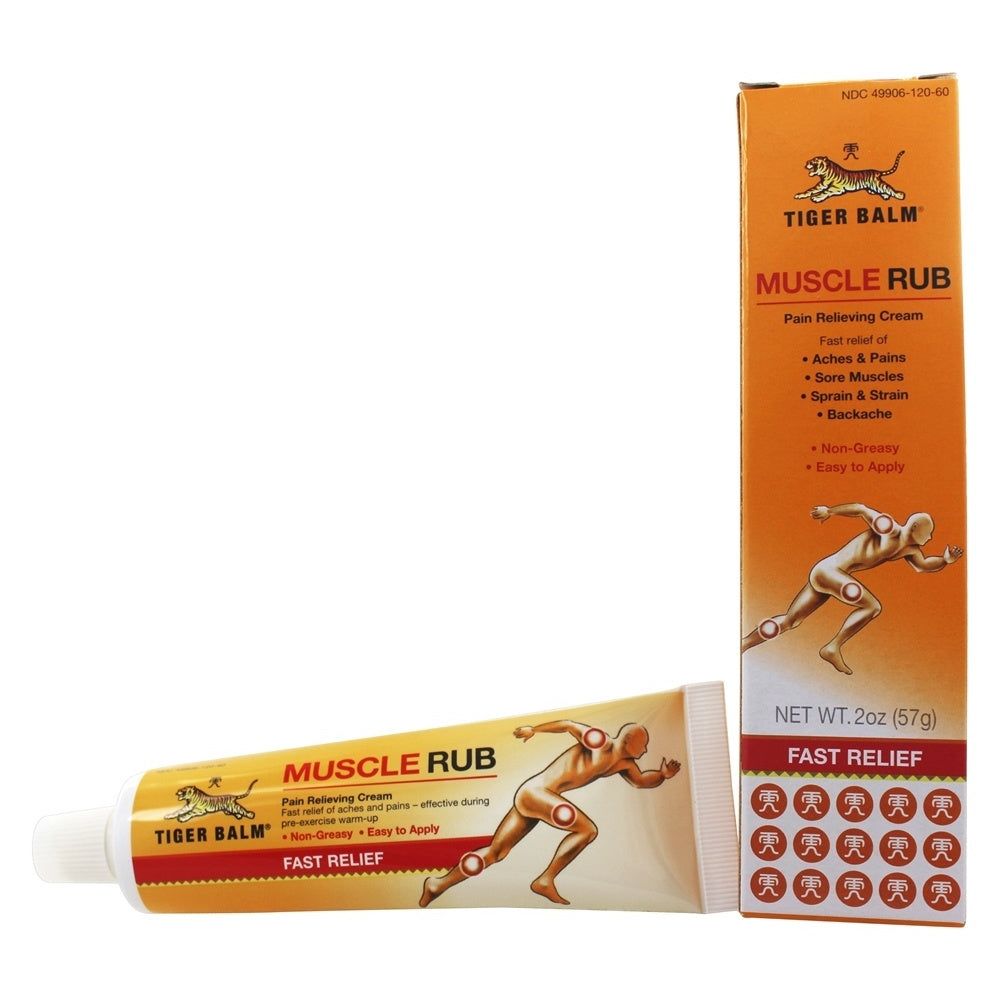 Tiger Balm Fast Relief crema muscoli 2 oz mentolo