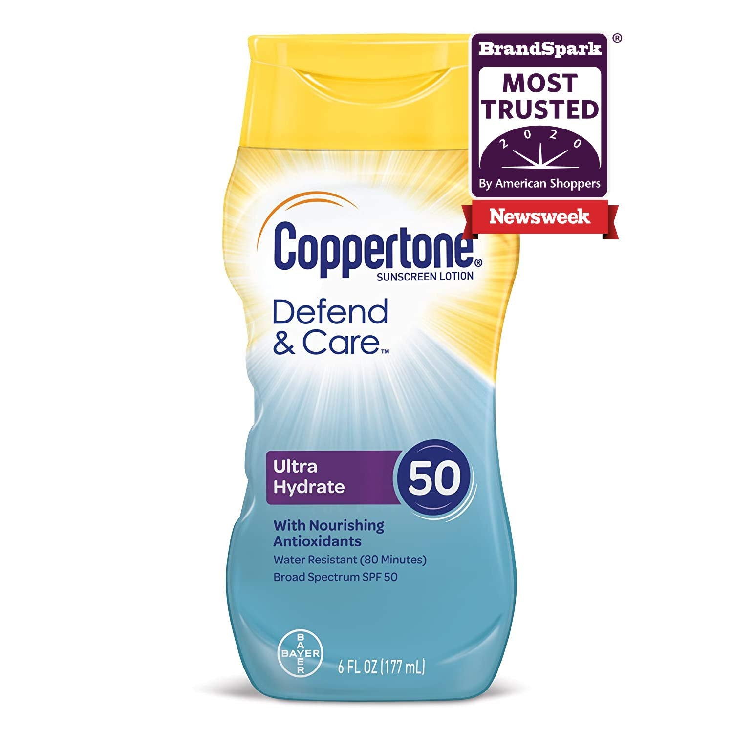 Coppertone Defend Care Latte Solare SPF 50 177ml Idratan