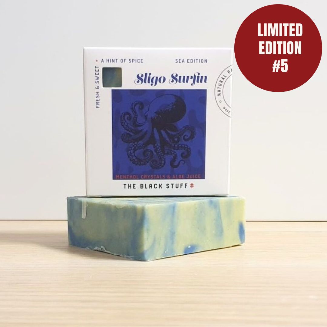 The Black Stuff Sligo Surfin' Sapone Citronella Aloe 150 g